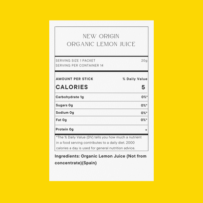Organic Lemon Juice