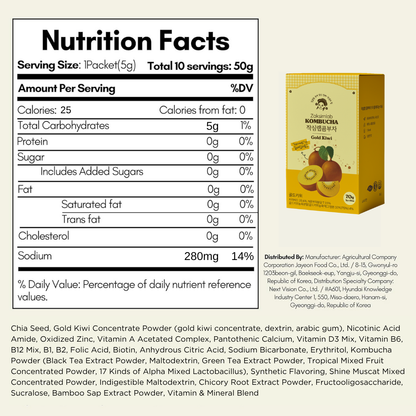 [Gold Kiwi] Zaksimlab Kombucha
