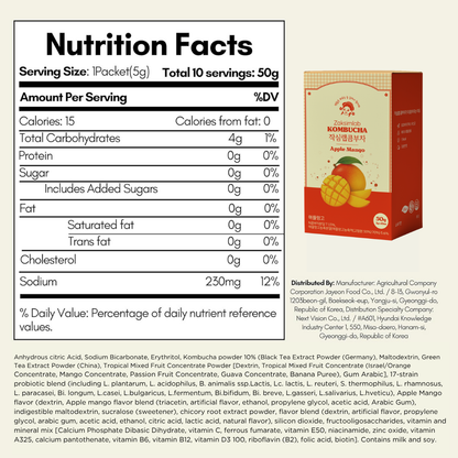 [Apple Mango] Zaksimlab Kombucha